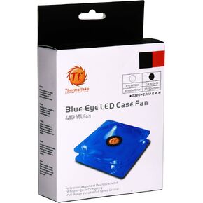 Thermaltake Blue-Eye Silent Smart 90mm Blue Led Case Fan with Adjustable Fan Speed Control AF0035