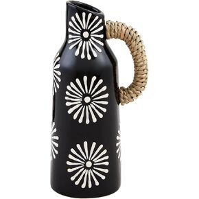 Mud Pie Medium Patterned Bud Vase; 6 3/4" x 3"