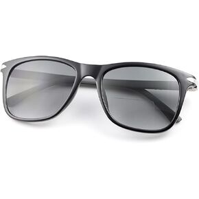 YIMI Polarized Bifocal Reading Sunglasses for Men Women Blue Light Blocking Glasses Black Lens UV Protection Outdoor Sun Readers Lightweight Driving Eyeglasses Tinted Shades Anti Glare Eyewear 2.5