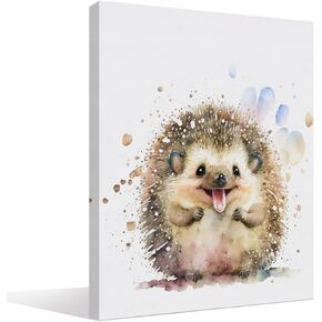 BIWSHA Fox Printable Wall Art Decor,Woodland Fox Animal Nursery Wall Art Prints,Rustic Animal Canvas Wall Art for Bedroom Kitchen Living Room Baby Boy Nursery Decor,11x14 Inch