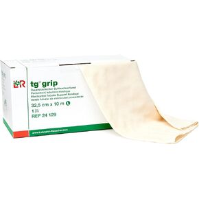 مقبض Lohmann & Rauscher Tg، مقاس E، 8.75 سم × 10 متر، ضمادة ضغط أنبوبية مطاطية لدعم خفيف ومريح، كم للالتواء والإجهاد وإصابات الأنسجة الرخوة، ستوكينيت صديق للبشرة in Kuwait