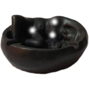 Resin Ashtray Naked Women Resin Statues Ashtray Personalized Gift Home Decoration Resin Skull (Ashtray-01)