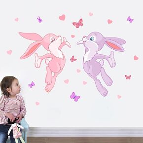 Watercolor Fox Wall Sticker DIY Maple Leaf Fox Wall Decal Peel & Stick Kids Bedroom Nursery Sticker Art Living Room Playroom Classroom Home Décor