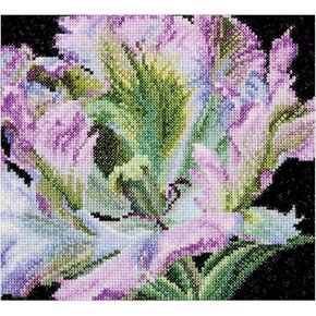 Thea Gouverneur - Counted Cross Stitch Kit - Tulip - Aida - 18 Count - for Adults - 494A