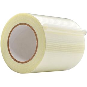 WOD HXT HEXAYURT Tape Aluminum Foil Tape 4 in. Wide x 50 yds. Premium Grade General Purpose Heat Shield Resistant for Burning Man, Ideal for HVAC, Air Ducts, and Insulation
