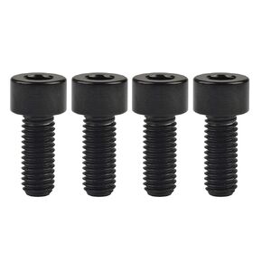 التيتانيوم Ti M8 x15 20 25 30 35 40 45 50 60m 1.25mm الملعب عرافة ألين مقبس رئيس الترباس حزمة من 4 (رأس مربع M8x20mm، ذهبي)