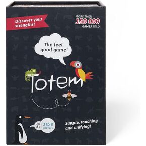 Totem the feel good game - Conversation Cards for All Ages - Communication Cards for Therapy Games, Social Skills Games, Team Building Games, Schools, Family Game Night and Social Emotional Games