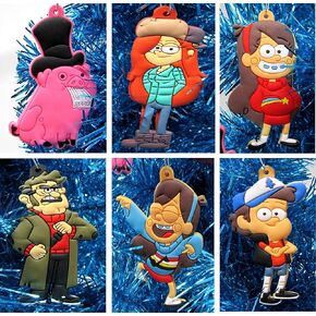 Gravity Falls Christmas Ornament Set Featuring Mabel, Dipper, Wendy, Waddles and Friends in Saudi Arabia