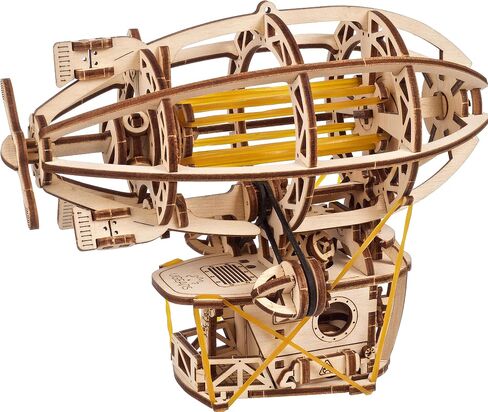 UGEARS Mini Locomotive - 3D Mechanical Wooden Puzzle Train Kit - Ugears Wooden 3D Puzzles for Adults to Build - DIY Wooden Train Model Puzzles for Teens - Small Train Brain Teaser - Building Kits in Saudi Arabia
