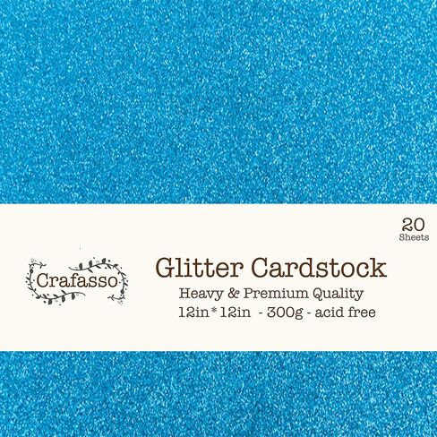Crafasso 12" x 12" 300gms heavy & premium cardstock, 15 sheets, hot pink in Kuwait