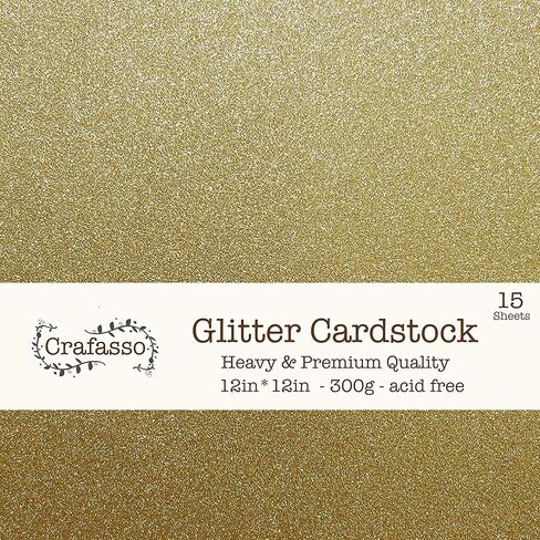 Crafasso 12" x 12" 300gms heavy & premium cardstock, 15 sheets, hot pink in Kuwait