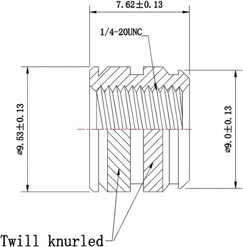 [initeq] #1/4-20 1/4" مجموعة الحرارة الملولبة للطباعة ثلاثية الأبعاد (20، طويل) in Kuwait