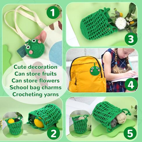 Crochet Kit for Beginners with Yarn, Knitting Kit with Step-by-Step Instructions Complete Crochet Starter Kit with Basic Crochet Introduction for Adults Crocheting DIY Crafts Christmas Decoration in Kuwait