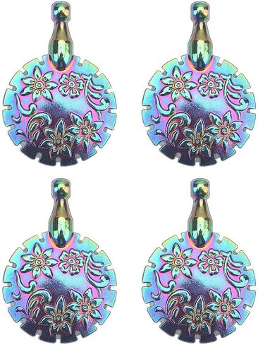 Olikraft 4-Pack Yarn Cutter Pendant Set - Multi-Color Thread Cutter Pendants, Ideal for Knitting & Crafting, Easy Grip, Compact Design in Kuwait