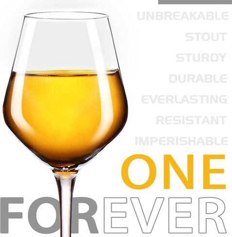 Plastic Wine Glasses Set of 4(15oz) |Unbreakable Wine Glasses with Stem|100% Tritan & BPA Free |Dishwasher Safe| Awesome For Pool, Beach, Travel, Pool, Camping, Beach, Picnic, Everyday Use. in Kuwait