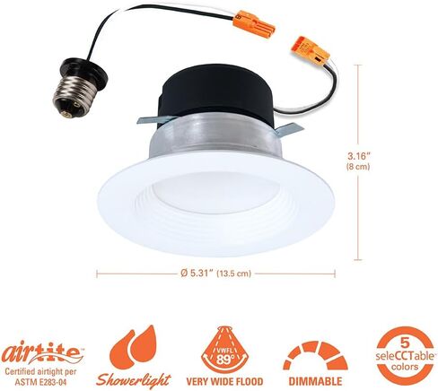 HALO LT 4-Inch Recessed LED Retrofit Trim in Saudi Arabia