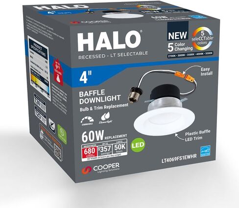 HALO LT 4-Inch Recessed LED Retrofit Trim in Saudi Arabia
