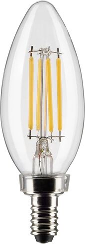 مصابيح إضاءة LED E12 بقدرة 4 وات من ساتكو S21265/06، 3000 كلفن، تصنيف 15000 ساعة، قابلة للتعتيم، 6 عبوات in Saudi Arabia
