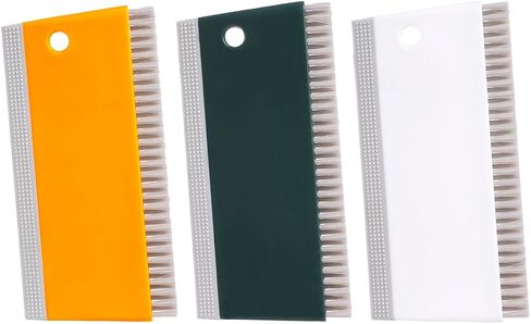3 Pack Silicone Squeegees with Countertop Brush,Water Scraper,Squeegee Cleaning Brush for Pot Pan Dish Scraper,Windows,Mirrors,Bathroom Glass Shower,Kitchen Countertops and Sink in Saudi Arabia