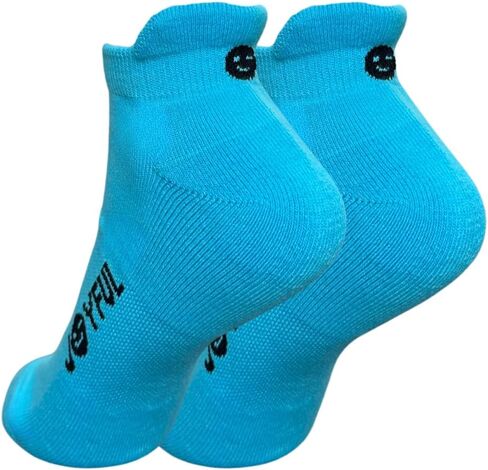 Colorful Cotton Athletic Ankle Footie Socks | Comfortable, Thick, Soft, and Supportive (3 Pack) in Saudi Arabia