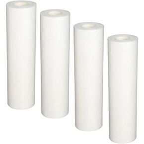 CFS – 4 Pack Sediment Water Filter Cartridges – Removes Bad Taste and Odor – Whole House Replacement Filter Cartridge – 5 Micron – 9-7/8" x 2 1/2"
