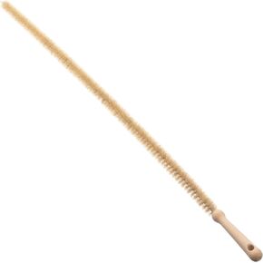 45 بوصة (115 سم) شعيرات طبيعية مرنة متوسطة الصلابة وملف وفرشاة تنفيس بمقبض خشبي in Kuwait