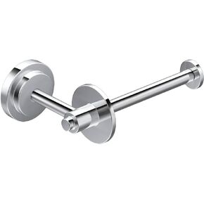 Moen DN0709CH Iso European Single Post Toilet Paper Holder, Chrome