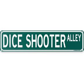 Basketball Court Funny Street Sign 16" x 4" Sports Bar Game Room Home Man Cave Decor (BasketballStreet)