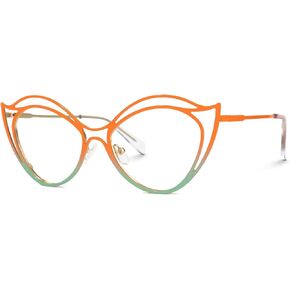 VOOGLAM Cateye Blue Light Glasses for Women Anti UV Eyestrain Dry Eyes Computer Phone TV Eyewear Hilleary
