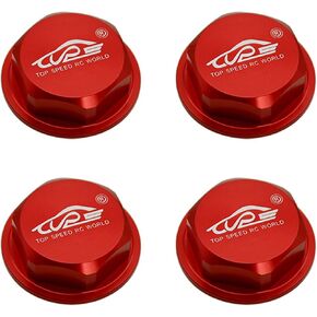 FLMLF Wheel Nut Red for 1/5 RC Hpi Baja 5B 5T 5SC Rovan King Motor redcat car TOP Speed RC World
