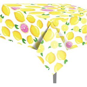 CC HOME 2 Pack Peach Party Plastic Tablecloth 54 x 87 Inch Long Rectangular Table Cover for Buffet,Birthday Party Holiday Dinner,Picnic or Tablecloth for Kitchen Event Use