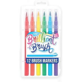 Ooly, Dual Tone Double Ended Brush Marker - set of 12/24 colors