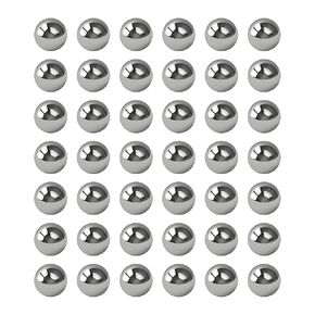 50 PCS 6 mm/0.24" Bearing Balls 304 Stainless Steel Solid Ball Bearing G100 Precision Ball