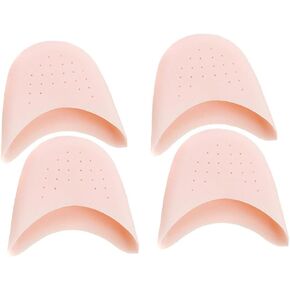 WENDYWU 2 Pairs Soft Silicone Gel Pointe Ballet Dance Shoe Toe Pads