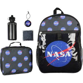 Monster Jam Megladon Grave Digger Max-D Monster Trucks Backpack Lunch Bag Water Bottle Ice Pack 5 Piece Mega Set