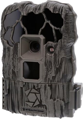 Stealth Cam QS20 20MP Photo & 720P Video at 30FPS 0.8 Sec Trigger Speed ​​80Ft Detection & IR Range كاميرا صيد مدمجة، بطاقة SD سعة 32 جيجابايت مدعومة in Kuwait