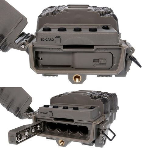 Stealth Cam QS20 20MP Photo & 720P Video at 30FPS 0.8 Sec Trigger Speed ​​80Ft Detection & IR Range كاميرا صيد مدمجة، بطاقة SD سعة 32 جيجابايت مدعومة in Kuwait