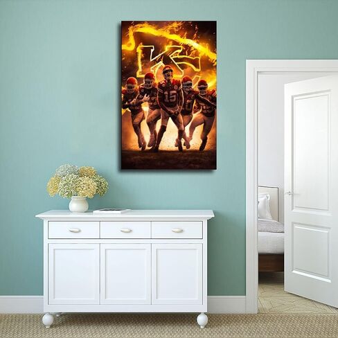 Sports Poster Ceedee Lamb Canvas Poster Wall Art Decor Print Picture Paintings for Living Room Bedroom Decoration 12x18inch(30x45cm) Unframe: in Saudi Arabia