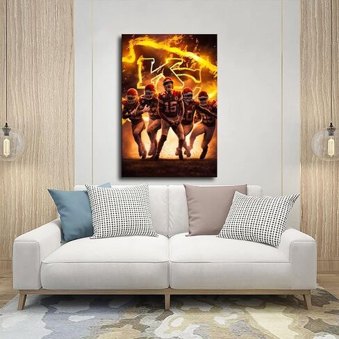 Sports Poster Ceedee Lamb Canvas Poster Wall Art Decor Print Picture Paintings for Living Room Bedroom Decoration 12x18inch(30x45cm) Unframe: in Saudi Arabia