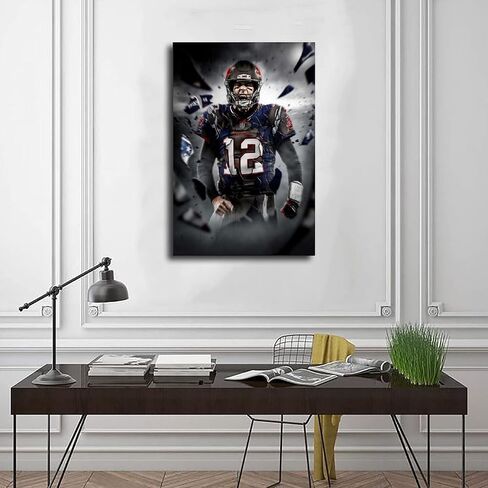 Sports Poster Ceedee Lamb Canvas Poster Wall Art Decor Print Picture Paintings for Living Room Bedroom Decoration 12x18inch(30x45cm) Unframe: in Saudi Arabia