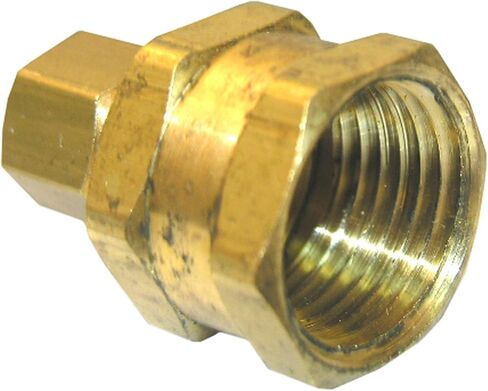 LASCO 17-6617 ضغط 1/4 بوصة بواسطة محول نحاسي لخيط الأنابيب الأنثوية 1/2 بوصة in Kuwait