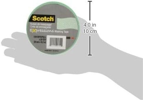 Scotch Decorative Masking Tape .94"X20yd- Mint Mosaic in Saudi Arabia