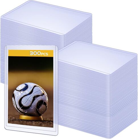100 Pack 3"x4" Hard Plastic Card Sleeves Top Loaders for Cards, Baseball Card Protectors Hard Plastic, for Baseball Card, Game Cards, Trading Card, and So on in Kuwait