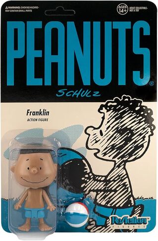 Super7 Peanuts Franklin 3.75 in Reaction Figure in Saudi Arabia
