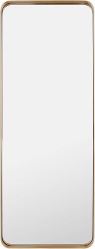 SAFAVIEH Home Collection Almasy Gold 18 x 48-inch Rectangular Decorative Accent Wall Mirror in Saudi Arabia