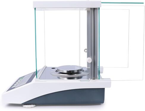 U.S. Solid 0.1 mg Analytical Balance with Automatic Internal Calibration, 120g x 0.1mg, 0.0001g Lab Science Electronic Balance, Electromagnetic Transducer in Saudi Arabia