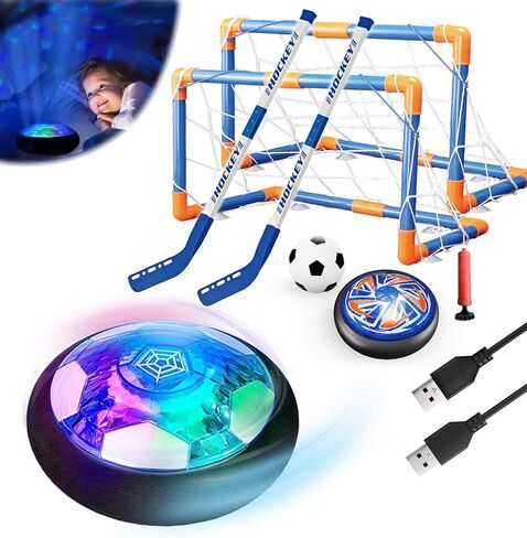2 Pcs Hover Soccer Toys Set, Boys Gift Idea for Age 6 7 8 9 10 11 12 Years Old, Teen Boys World Cup Christmas Easter Stuffers Valentine Holiday Birthday Present Ball Toy in Saudi Arabia