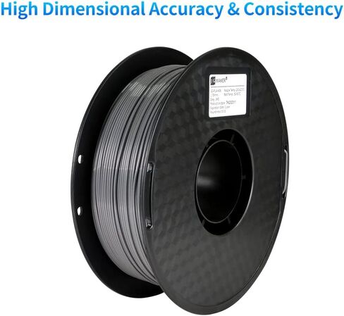 خيوط طابعة ثلاثية الأبعاد PLA 1.5 ملم رمادي 1 كجم مجموعة بكرة R1 Neo in Kuwait
