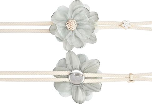 SUQ I OME Lotus Flower Shape curtain tiebacks,curtain holdbacks,curtain holders,curtain ties for Bedroom Decorations (Green) in Saudi Arabia