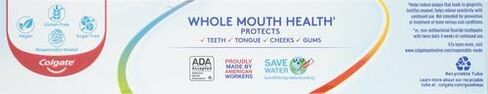 Colgate Total Whitening Gel Toothpaste, Mint Toothpaste, 5.1 oz Tube in Saudi Arabia